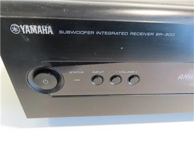 YAHAMA SUBWOOFER INTEGRATED RECEIVER SR-300 W/ NS-BR300 | eBay
