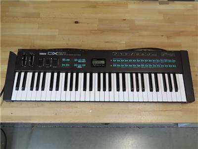 YAMAHA　DX21 YAMAHA DX-21 FM DIGITAL KEYBOARD SYNTHESIZER 61KEY | eBay