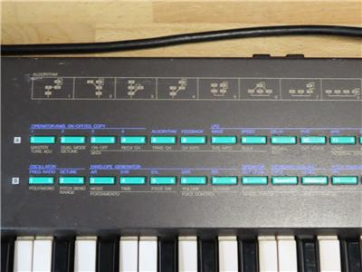 YAMAHA DX-21 FM DIGITAL KEYBOARD SYNTHESIZER 61KEY | eBay