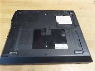 VINTAGE IBM THINKPAD 390X MODEL 2626-F0U 64MB NO HDD W/AC ADAPTER