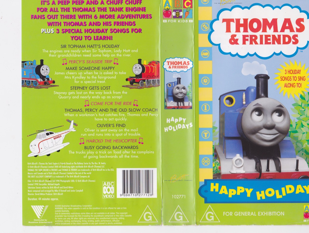 Thomas The Tank Engine Happy Holidays Vhs | Images and Photos finder
