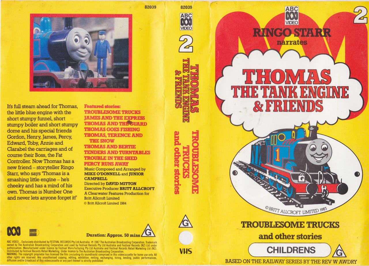 Thomas The Tank Engine Troublesome Trucks Vhs Video Pal A Rare Find ...