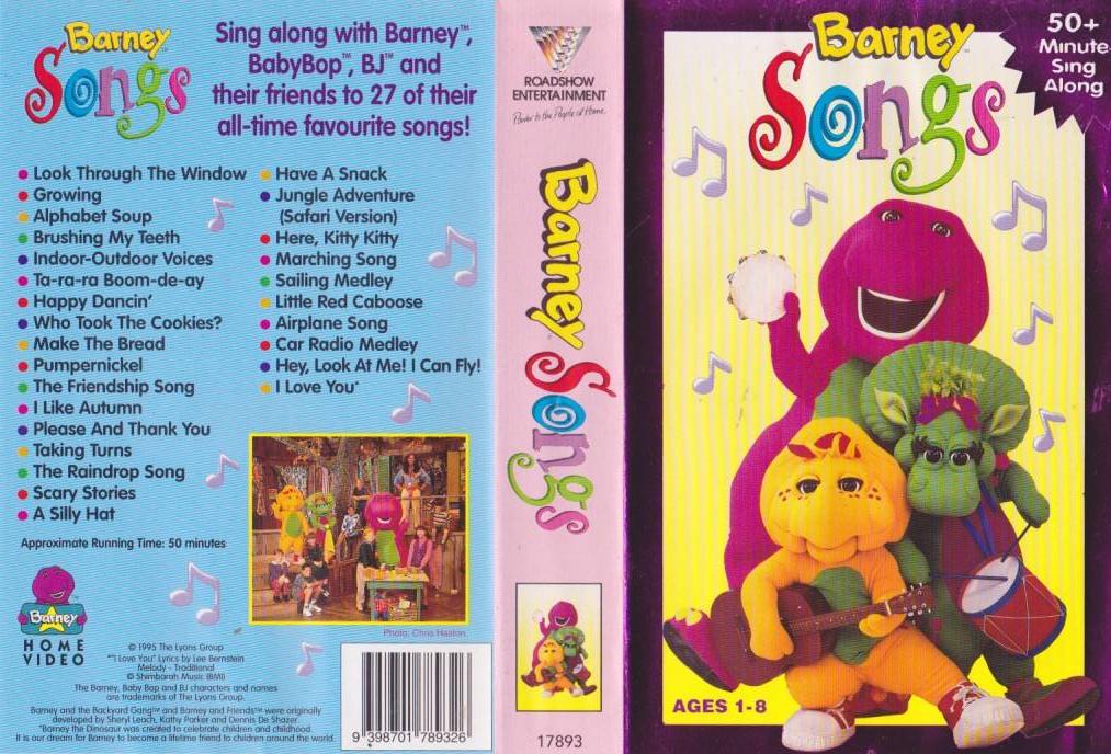 Barney Songs Video Vhs Pal A Rare Find Ebay Barney Songs Video Vhs Pal A Rare