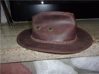 oiled canvas hat