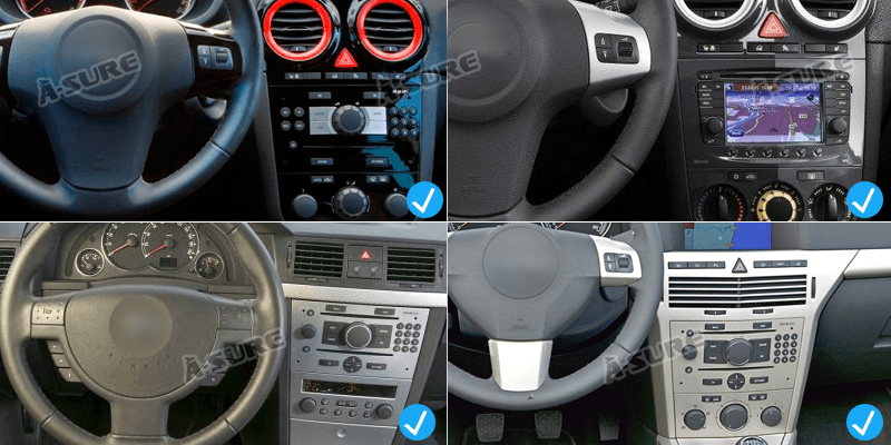 16G Auto Radio DVD GPS Navi für Opel Corsa D Zafira B