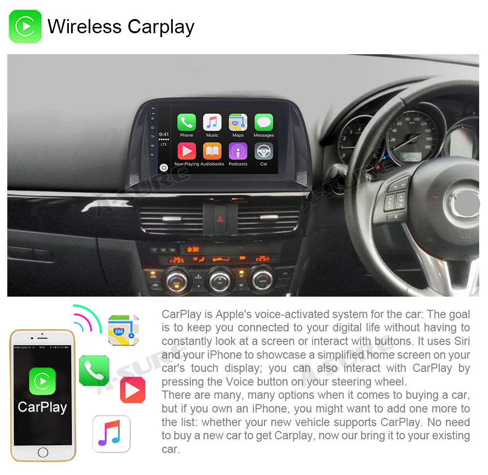 M.azda CX-5 CX5 2012-20162PCSランニングボード側に適合Nerfステップバーペダルプロテクターアルミニウム合金 Fits for M.azda CX-5 CX5 2012-2016 2 For Mazda CX5 2012-2016 Android 14 Car Stereo GPS Radio Player