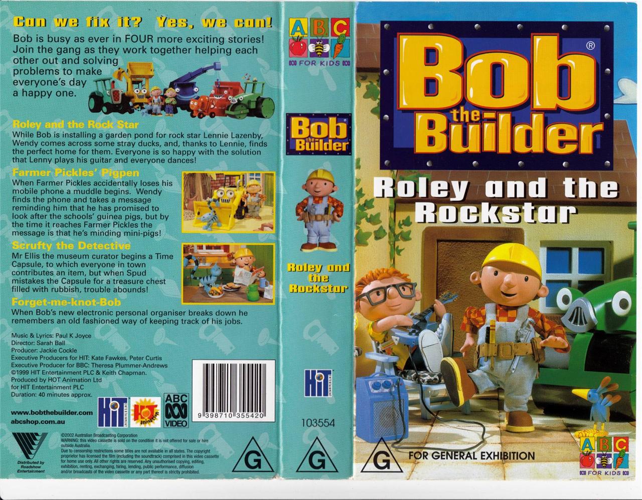 BOB THE BUILDER New & Sealed SCARECROW DIZZY Rare VHS Video | eBay