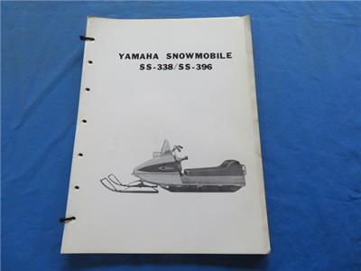 Yamaha Snowmobile Parts List SS338 SS396 SM237 | eBay