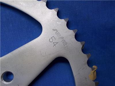 Yamaha 15A-25454-11-00. OEM Steel Rear Sprocket 54T. Fits XT125(82