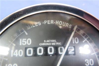 Smiths Chronometric Speedometer 0-150 MPH M.A TYPE -Replica 85 mm