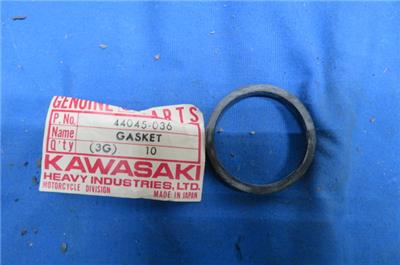 NOS Kawasaki # 44045-036 GASKET-FORK COVER, F3 Bushwacker 1968
