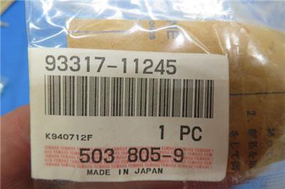 NOS Yamaha # 93317-11245-00 BEARING, Transmission YZ65 YZ80 YZ85