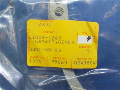 Kawasaki 11009-1269. OEM Generator Gasket. Fits Kawasaki KZ1300