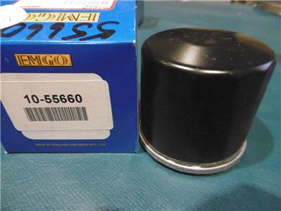 Emgo brand black oil filter 10-55660 GSXR600 VX800 AF111 | eBay