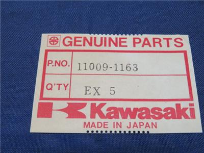 NOS Kawasaki #11009-1163. Transmission Cover Gasket. KZ/ZN/ZX