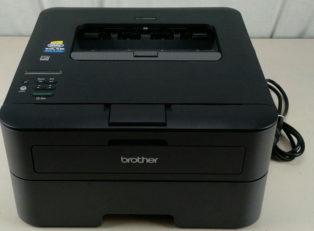 Brother HLL2360DW Compact Laser Wireless Duplex Printer W DRUM/TONER