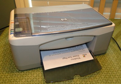 install hp psc 1210v all in one
