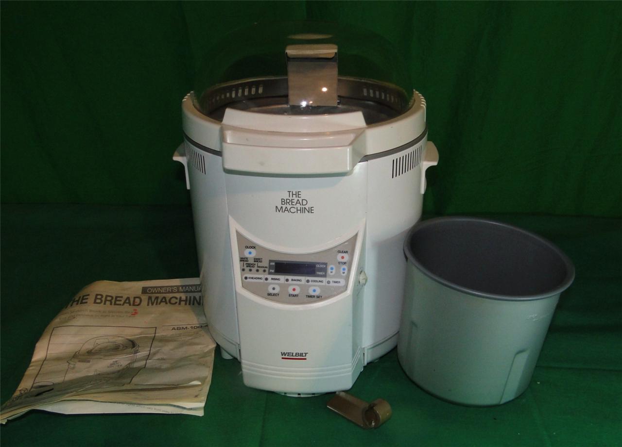 Welbilt ABM-100-4 Bread Machine w Manual | eBay