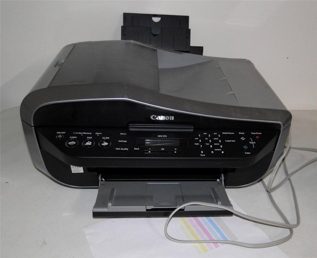 Canon PIXMA MX310 AllInOne Inkjet Printer CLEAN!!! 13803081282 eBay