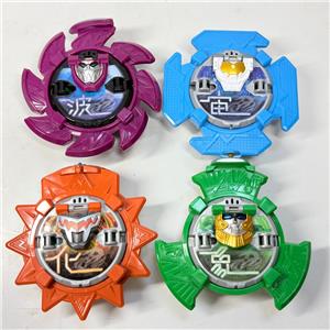 Ninninger OtomoNin set of 4 Shuriken Power Rangers Ninja Steel