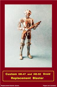 custom Star Wars HK-47 HK-50 DROID REPLACEMENT BLASTER Resin Cast kotor