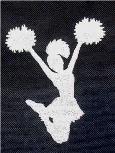 Cheer Team Gemline Select Zippered Tote Cheerleader Cheering Squad Monogram Bag