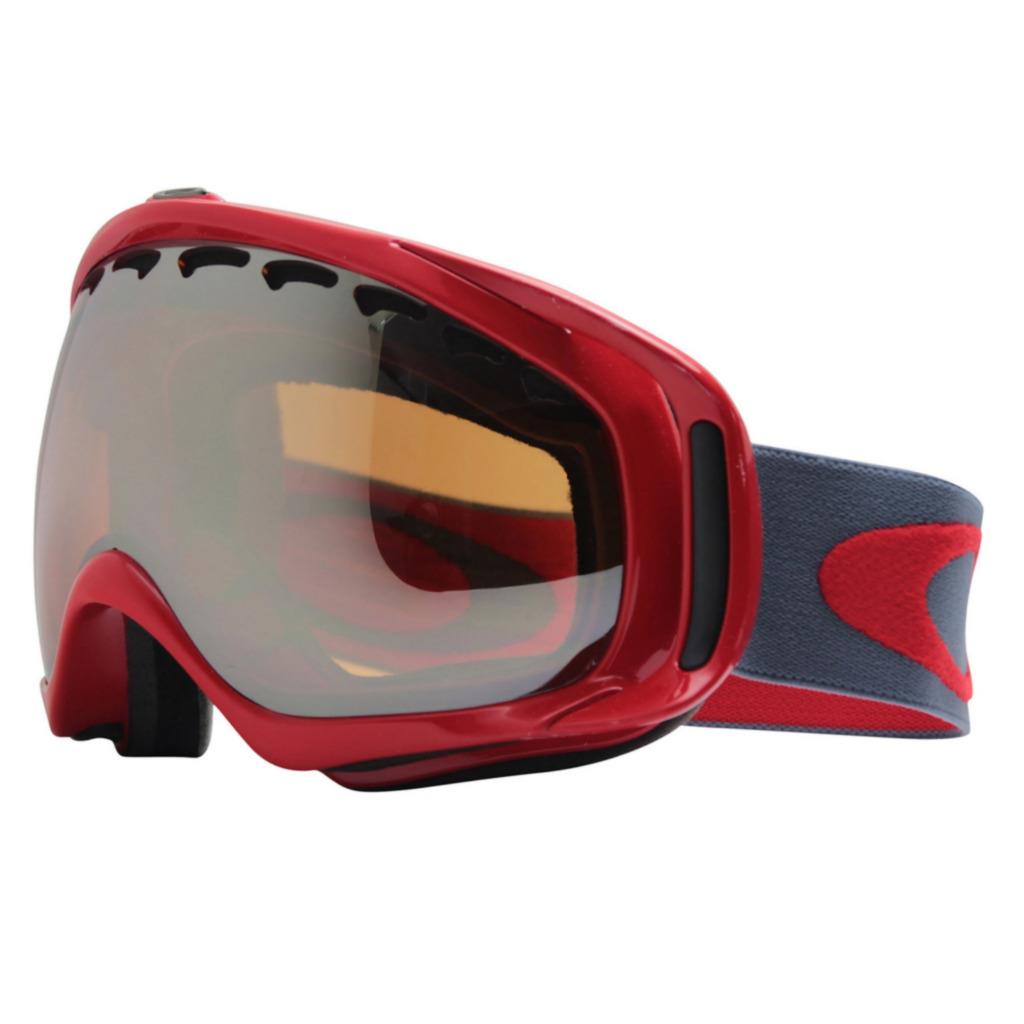 red oakley goggles