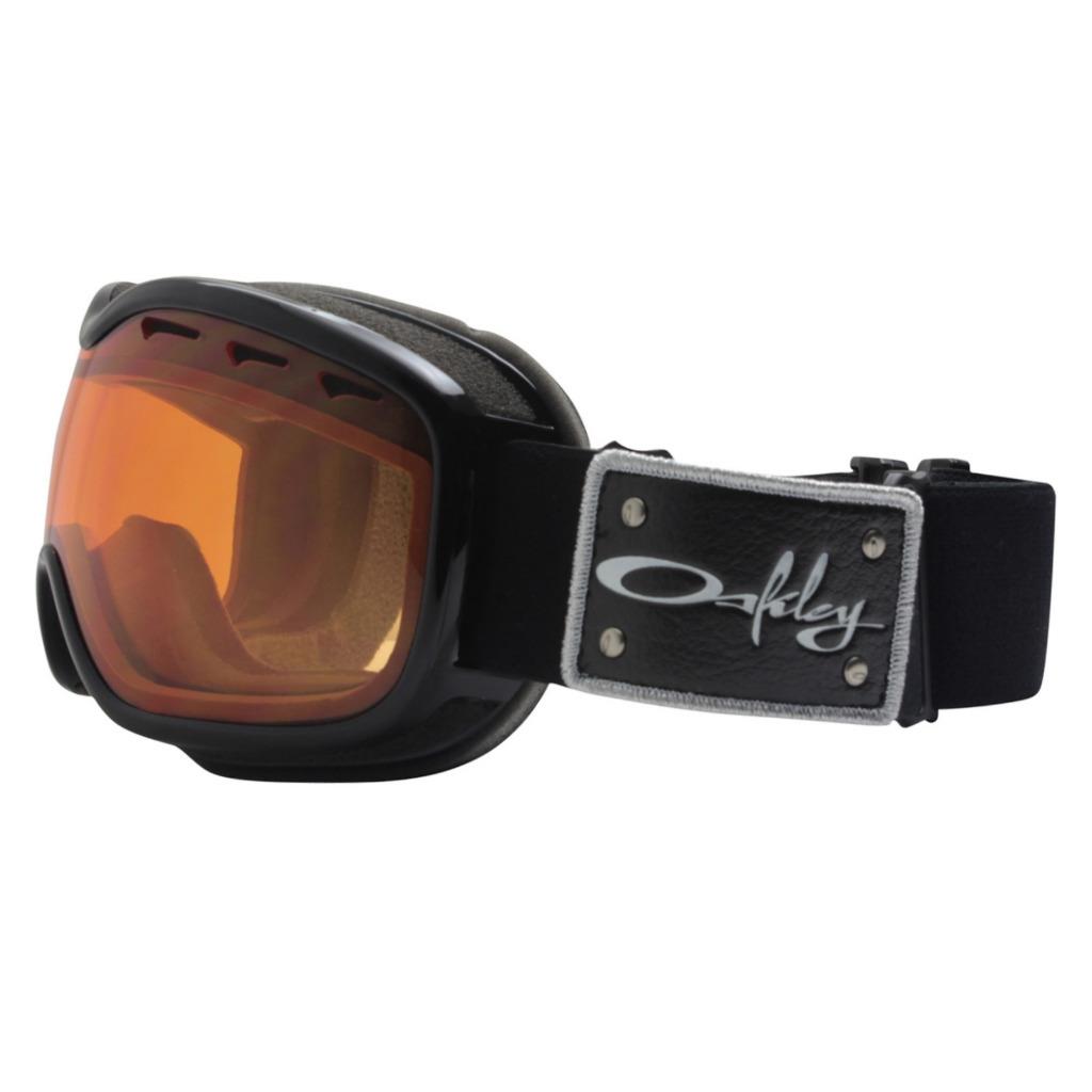 Oakley 01913 STOCKHOLM Jet Black w/ Persimmon Lens Womens Snow Ski
