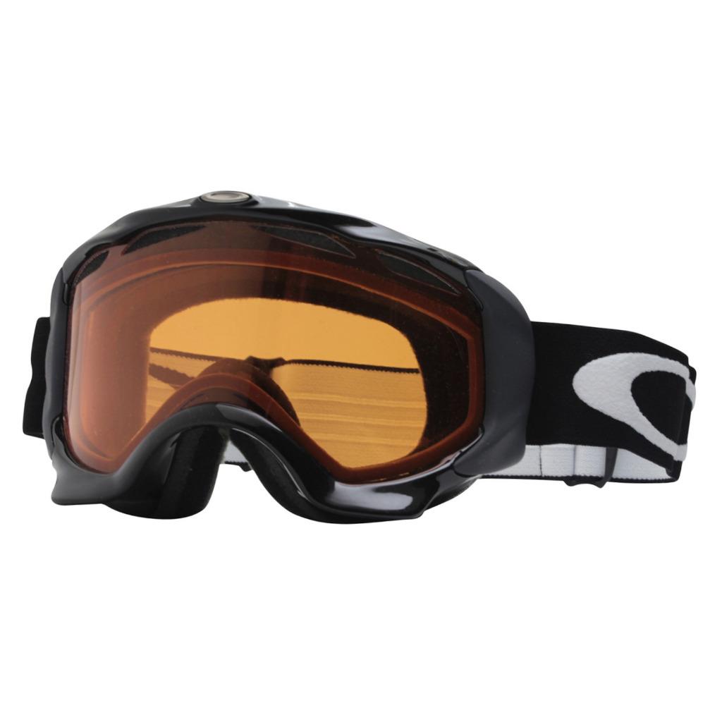 Oakley 57401 TWISTED Jet Black w/ Persimmon Lens Mens Unisex Snow Ski