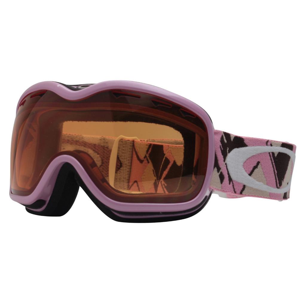 Oakley 02957 STOCKHOLM Pearl Pink Frame w/ Persimmon Womens Snow Ski