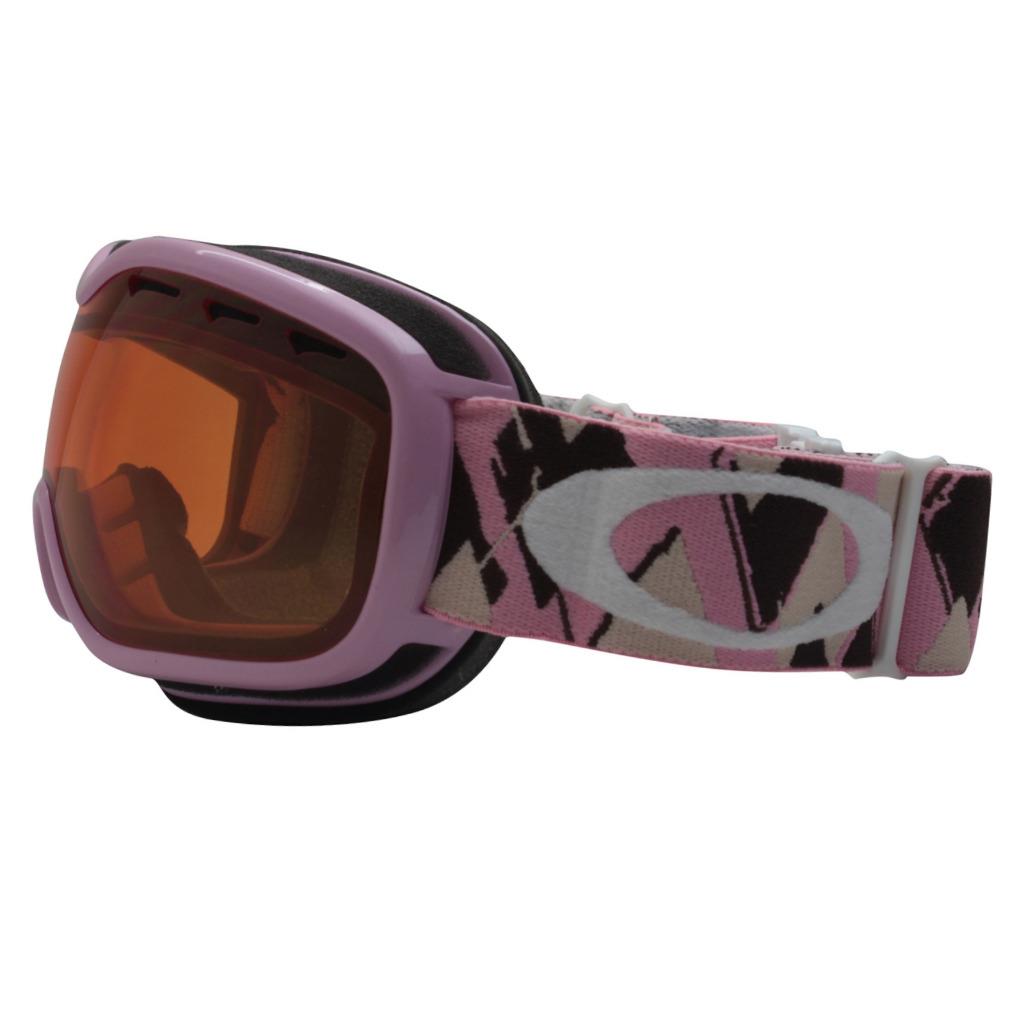 Oakley 02957 STOCKHOLM Pearl Pink Frame w/ Persimmon Womens Snow Ski