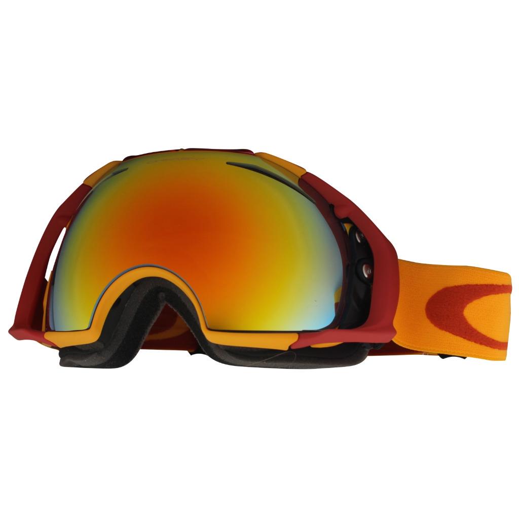 Oakley 59132 Airbrake Bright Orange Fire + Persimmon Lens Snow Ski