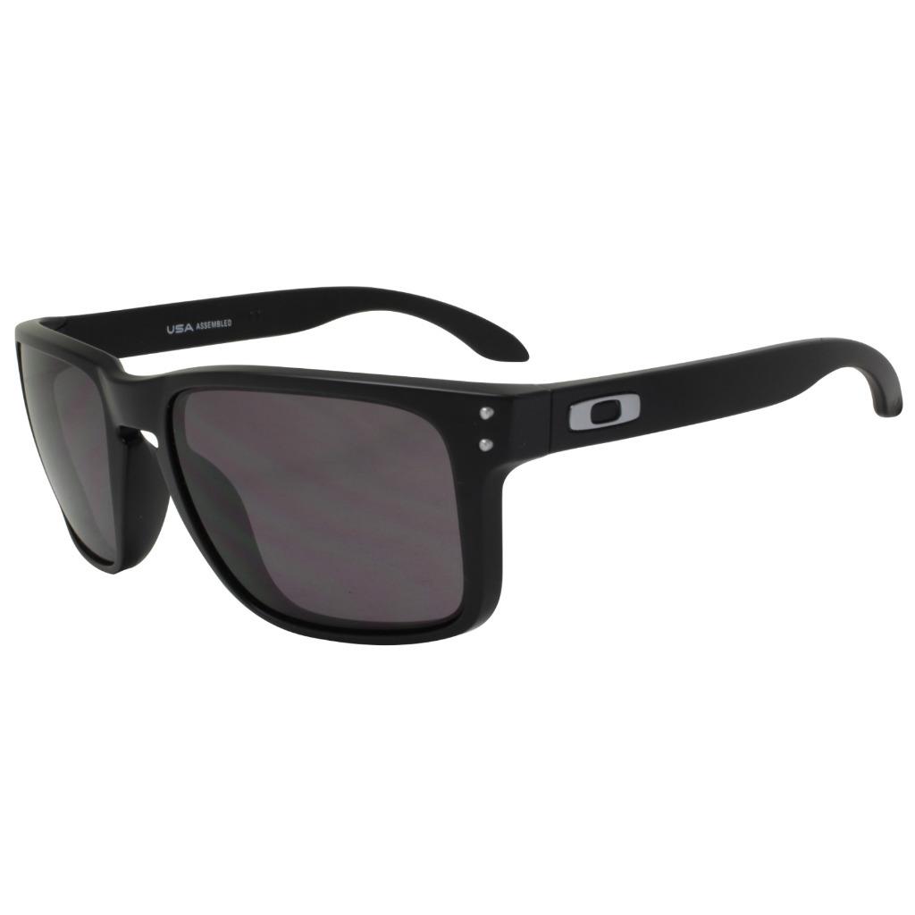 Oakley OO 941701 59 Holbrook XL Matte Black w/ Warm Grey Lens Mens