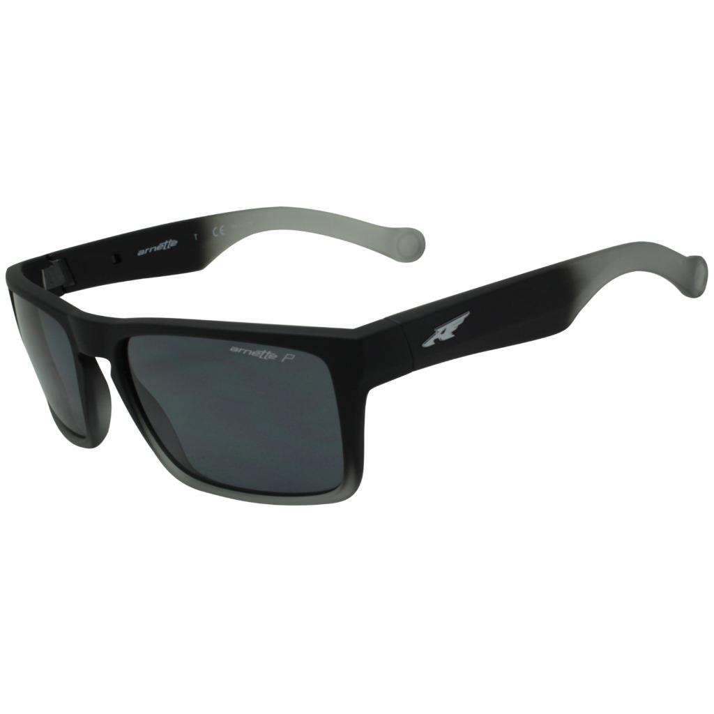 AN 420405 Polarized Specialist Fuzzy Matte Black Grey Mens