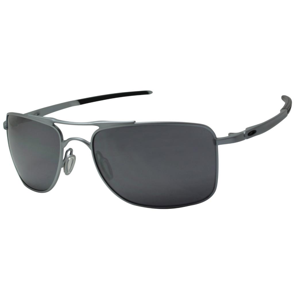 Oakley Oo 4124 07 57 Gauge 8 M Matte Lead W Black Iridium Lens Mens Sunglasses Ebay