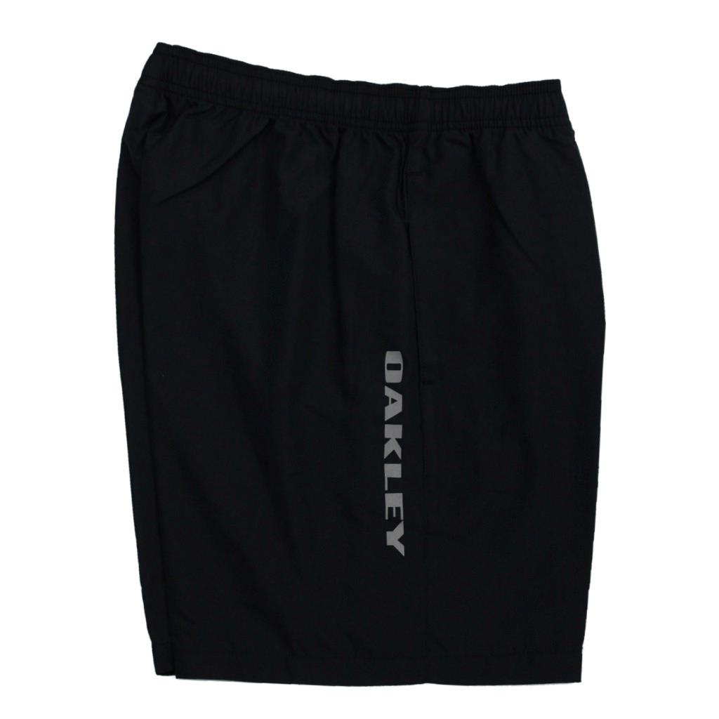 Oakley Zephyr Track Short Mens Size M Medium Plain Jet Black