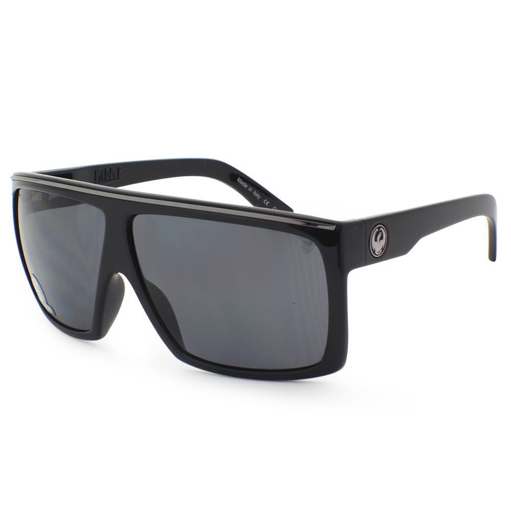 Dragon FAME POLARIZED Sunglasses Jet Black with Grey lens 7202212