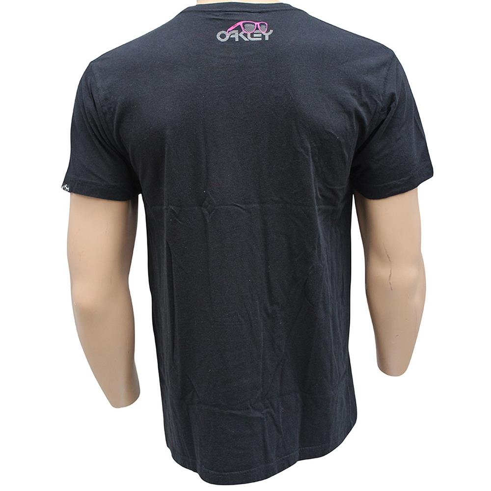 Oakley FROGGER T-Shirt Size M Medium Black Mens Logo Frogskins ...