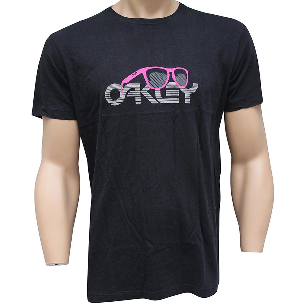 Oakley FROGGER T-Shirt Size M Medium Black Mens Logo Frogskins ...