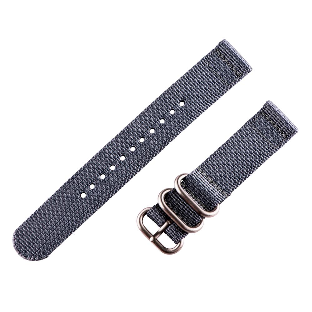 Premium 2 Piece Heavy Nato 3 Ring Nylon Replacement Watch Strap Band | eBay