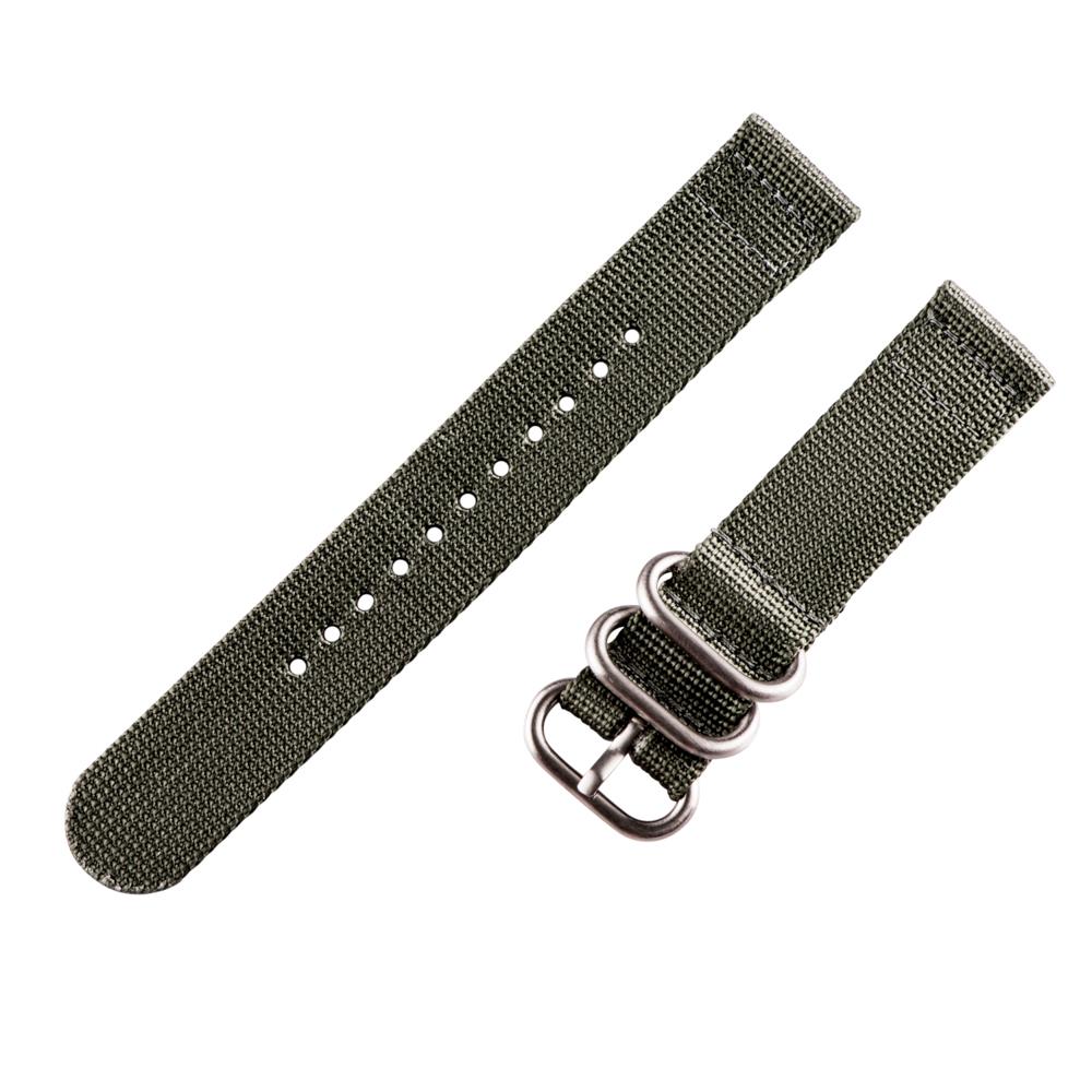 Premium 2 Piece Heavy Nato 3 Ring Nylon Replacement Watch Strap Band | eBay