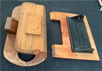 RARE 1978-1995 Chevy StarCraft Van Center Console Custom 3pc Wood