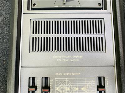 Vintage 1980s Panasonic RM-310 Overhead Cockpit Stereo Radio