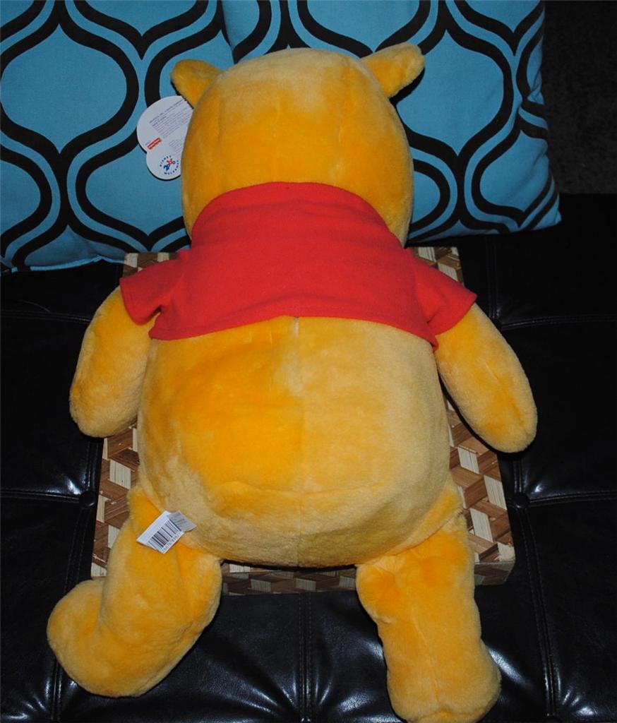 Winnie the Pooh Giant Jumbo Talking Plush Doll Fisher Price 2000 Disney ...