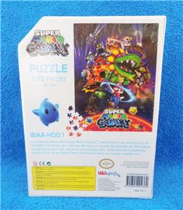 Puzzle Super Mario Galaxy 550 Pièces - Nintendo - 45.72 X 60.96 Cm - Bon état