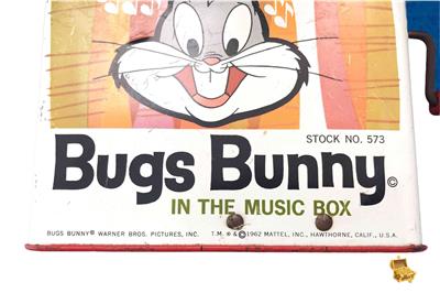 超人気高品質 573 No. Box Music the in Bunny Bugs Warner 1962 Mattel Bros. その他