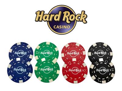 Amazon.com: Hard Rock Guitar Shaped Case Poker Set Black