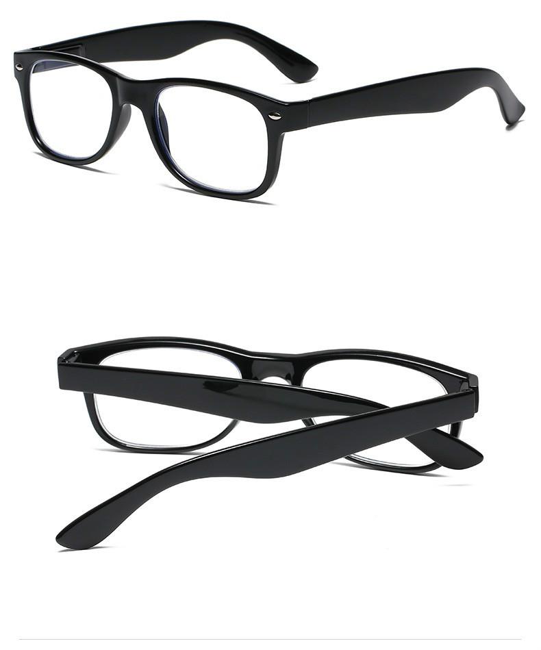 Mens Women Anti Blue Light Blocking Computer Gaming Anti Eyestrain Large Glasses - Imagen 14 de 19