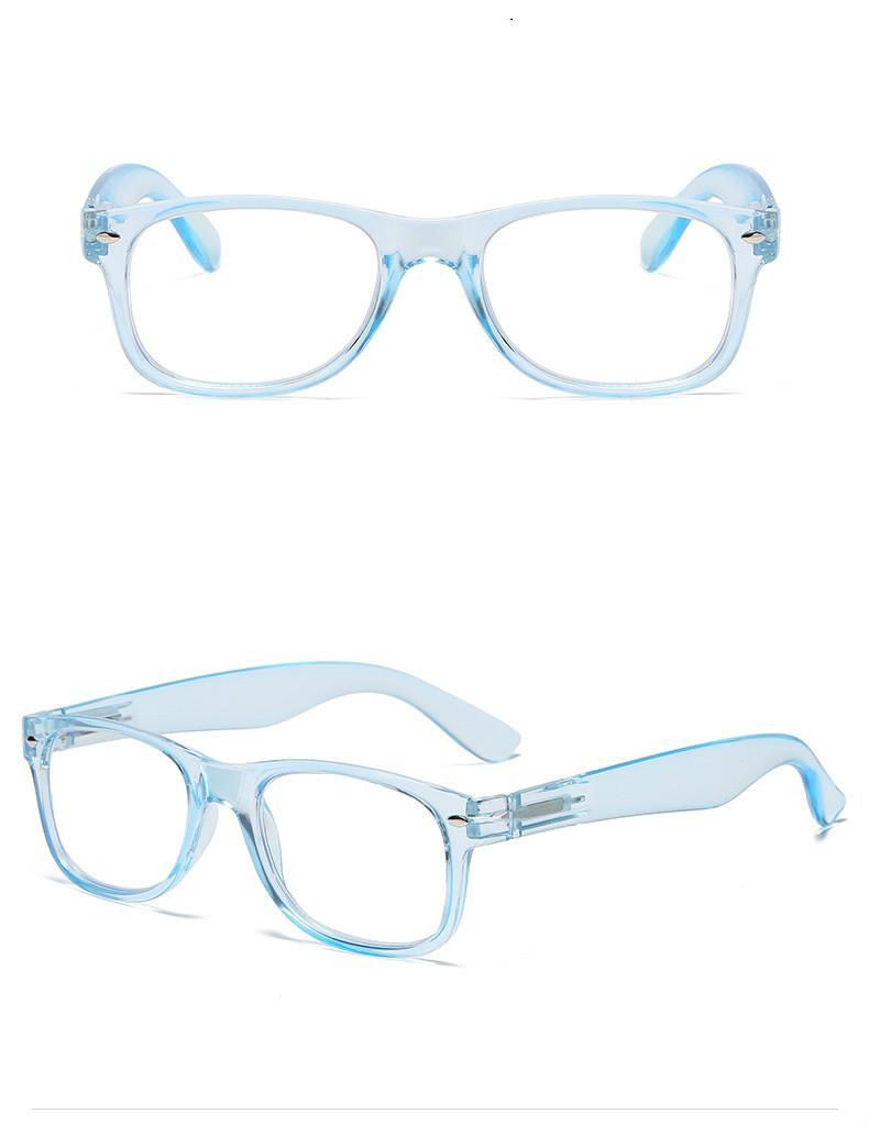 Mens Women Anti Blue Light Blocking Computer Gaming Anti Eyestrain Large Glasses - Imagen 16 de 19