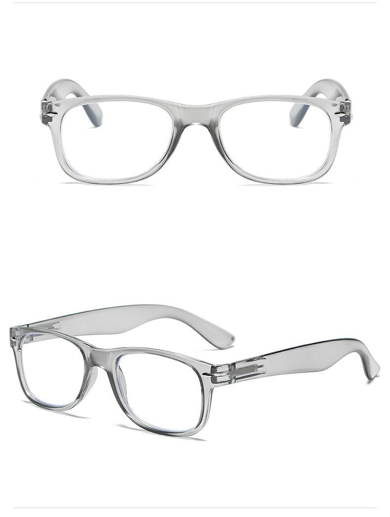 Mens Women Anti Blue Light Blocking Computer Gaming Anti Eyestrain Large Glasses - Imagen 17 de 19